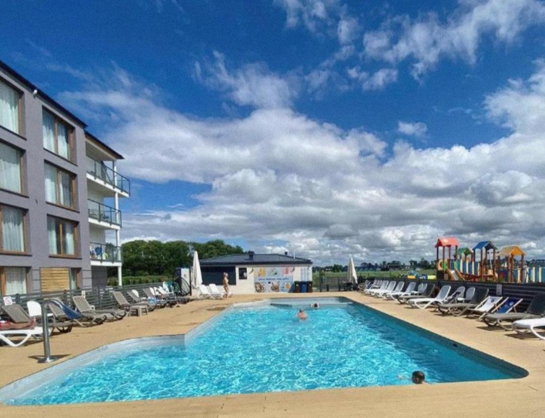 Klimatyzowany Apartament Blue , Sarbinowo Parking Basen 外观 照片