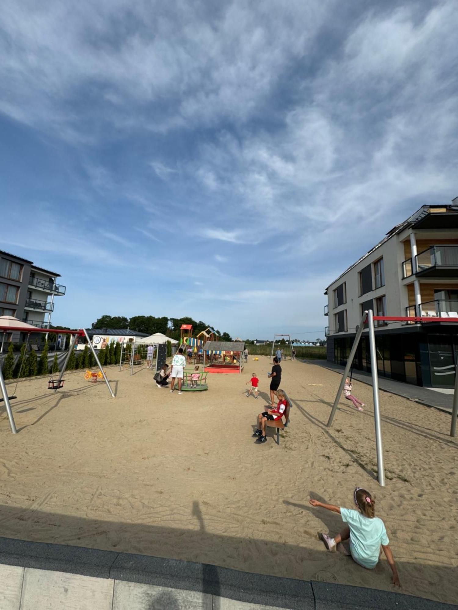 Klimatyzowany Apartament Blue , Sarbinowo Parking Basen 外观 照片