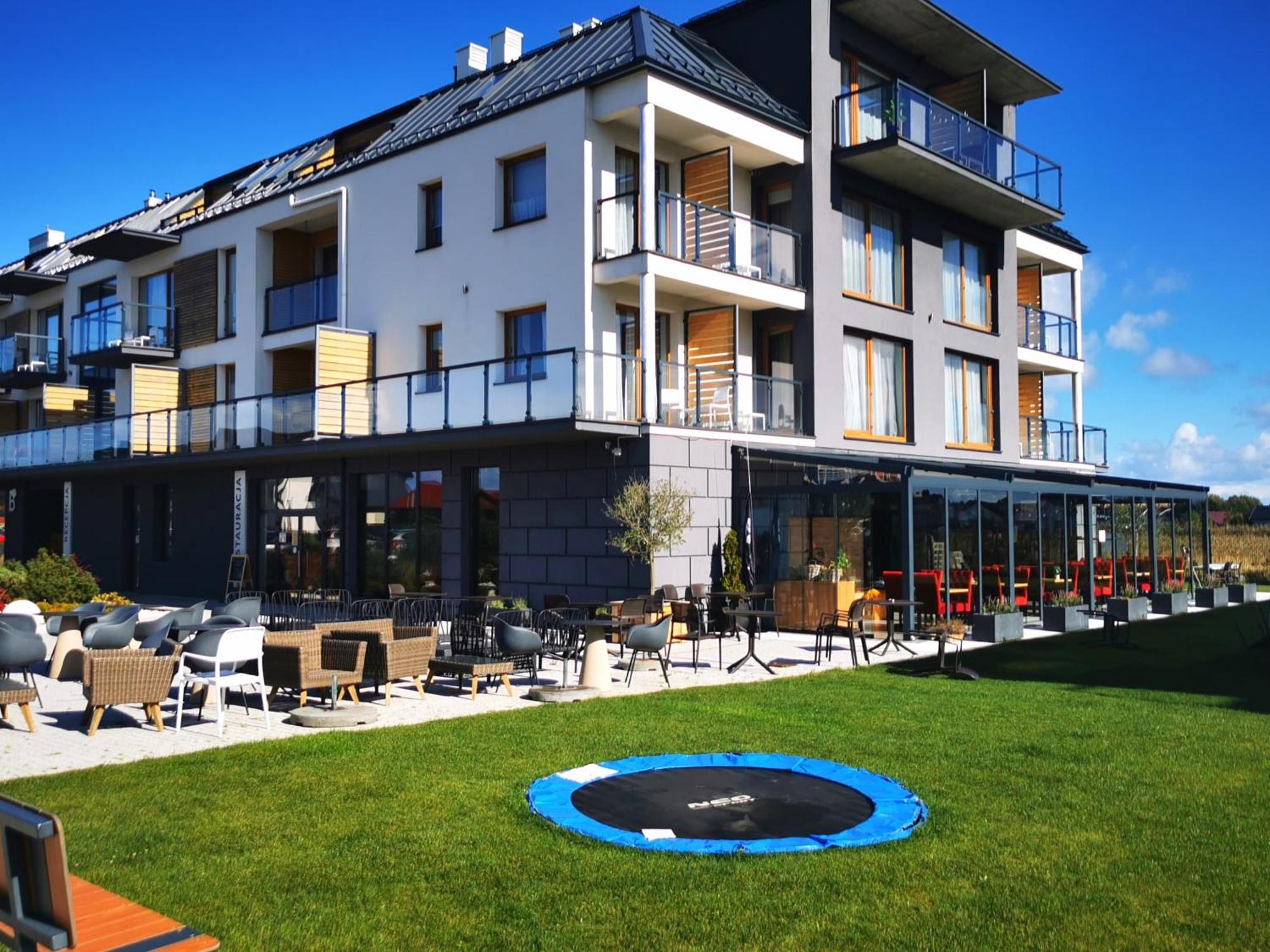 Klimatyzowany Apartament Blue , Sarbinowo Parking Basen 外观 照片