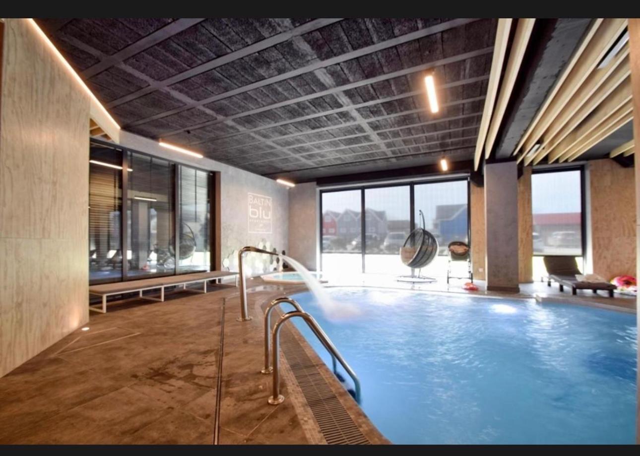 Klimatyzowany Apartament Blue , Sarbinowo Parking Basen 外观 照片